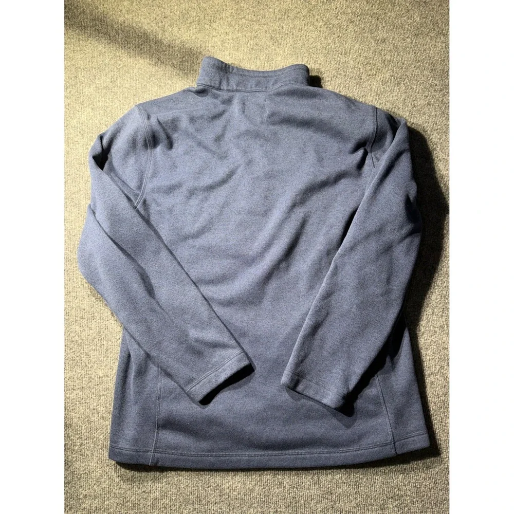 Southern Tide Mens XL Quarter Zip Fleece Pullover Blue Heather 20818-3950